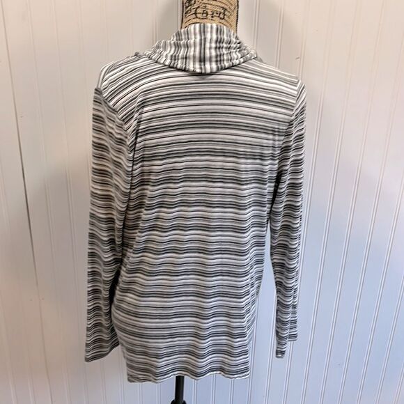 41 Hawthorne striped open front cardigan - Picture 3 of 5